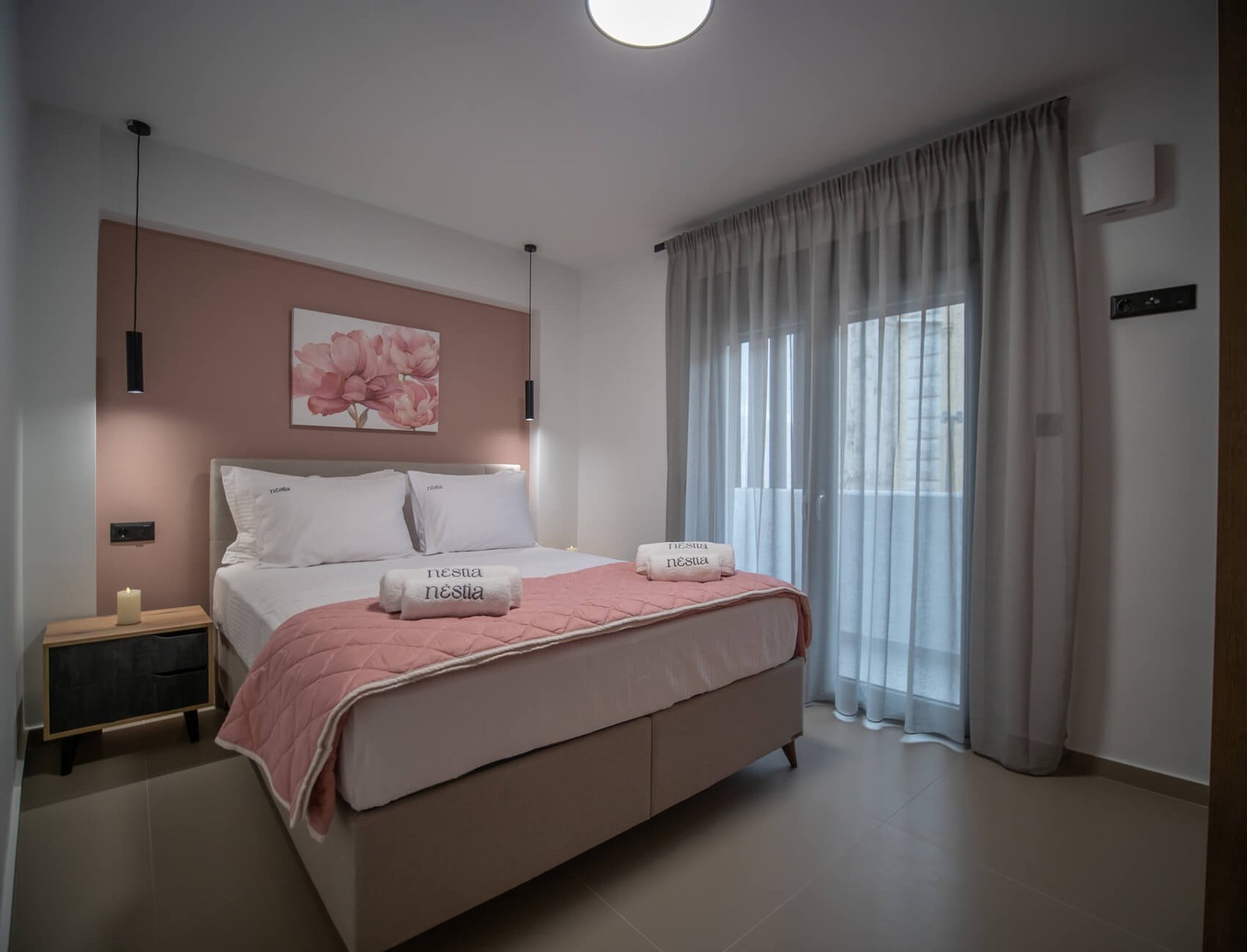 Nestia pink room apartments for rent airbnb volos 2 1