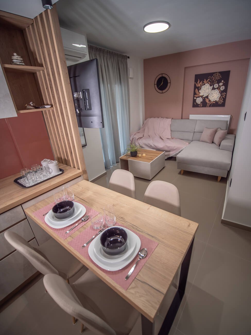Nestia pink room apartments for rent airbnb volos 3 1
